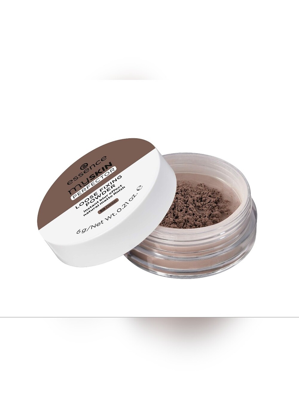 5 x Essence My Skin Perfector Loose Fixing Powder, 50 Deep